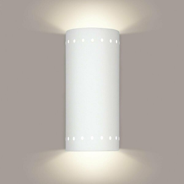 A19 Lighting Kythnos Wall Sconce, Bisque 216-2LEDE26